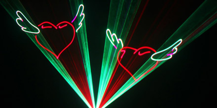 Лазерное шоу в Челябинске