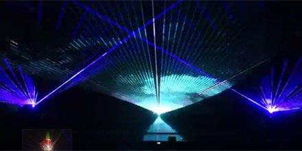 3D лазерное шоу “10 миллиардов тонн нефти“