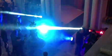 СТС Юбилей. Световое шоу.